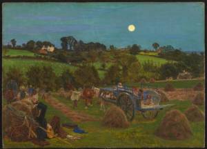 The Hayfield 1855-6 by Ford Madox Brown 1821-1893